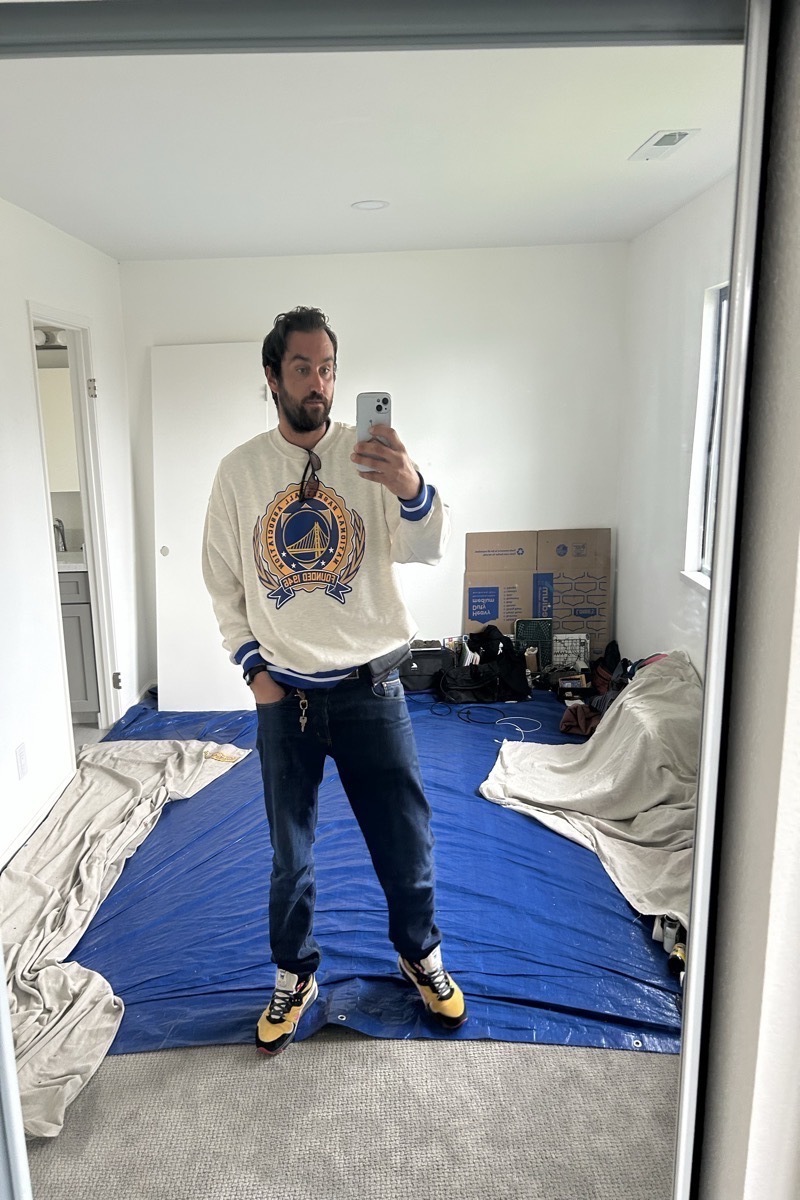 FIT 011 — Golden Child · Warriors Vintage Crewneck