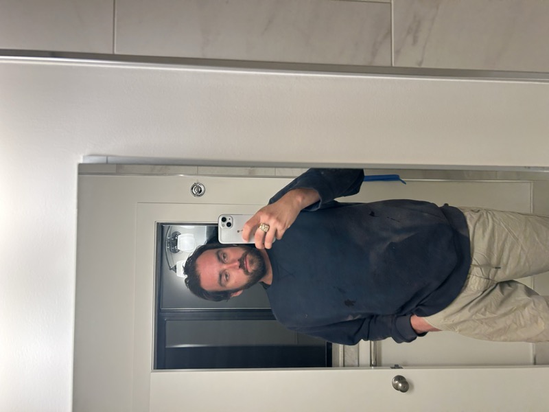 FIT 026 — bathroom mirror, post-renovation
